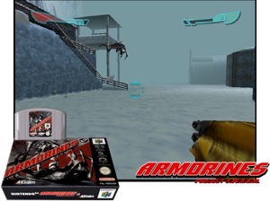 Armorines - Project S.W.A.R.M. (Europe) Cover